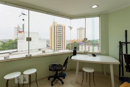 Varanda de apartamento à venda com 4 quartos, 250m² em Baeta Neves, São Bernardo do Campo