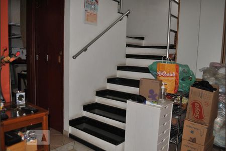 Sala de casa de condomínio à venda com 2 quartos, 60m² em Vila Guarani (zona Sul), São Paulo