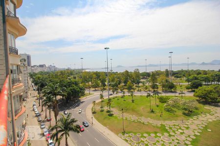 Vista da Varanda de apartamento à venda com 2 quartos, 110m² em Flamengo, Rio de Janeiro