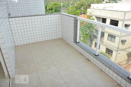 Sacada da sala  de apartamento para alugar com 1 quarto, 49m² em Zumbi, Rio de Janeiro