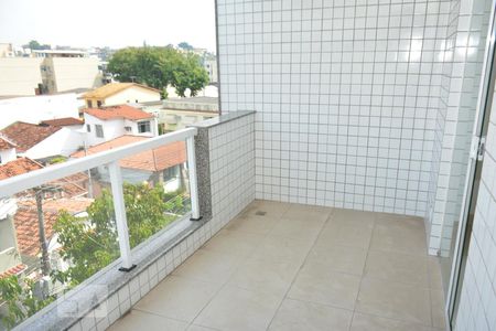 Sacada da sala  de apartamento para alugar com 1 quarto, 49m² em Zumbi, Rio de Janeiro