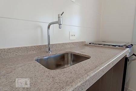 Detalhe cozinha - Pia de apartamento à venda com 1 quarto, 48m² em Alphaville Empresarial, Barueri
