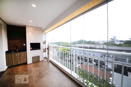 Varanda Gourmet de apartamento para alugar com 2 quartos, 98m² em Jurubatuba, São Paulo