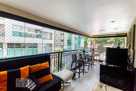 Varanda gourmet de apartamento à venda com 4 quartos, 145m² em Icaraí, Niterói