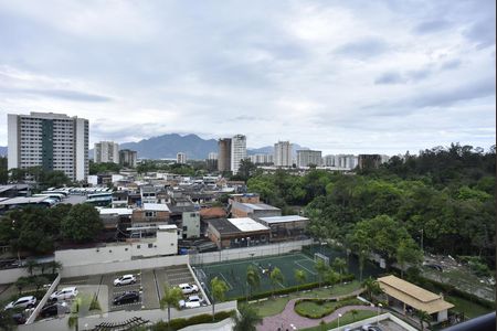 Vista da Varanda de kitnet/studio à venda com 1 quarto, 33m² em Jacarepaguá, Rio de Janeiro