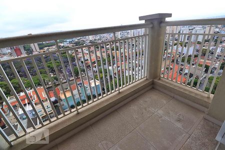 Varanda da Sala de apartamento à venda com 3 quartos, 80m² em Vila Alzira, Santo André