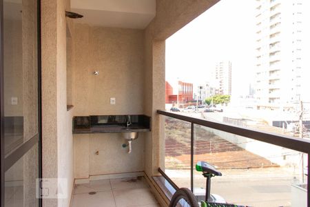 Varanda de kitnet/studio para alugar com 1 quarto, 34m² em Nova Aliança, Ribeirão Preto