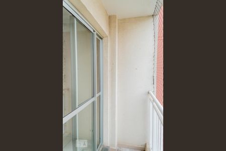 Varanda da Sala de apartamento para alugar com 3 quartos, 61m² em Vila Homero Thon, Santo André