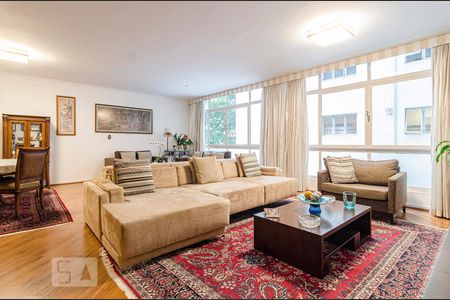 Sala de apartamento à venda com 3 quartos, 201m² em Jardim Paulista, São Paulo