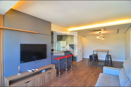 Sala de apartamento à venda com 2 quartos, 80m² em Centro, Canoas