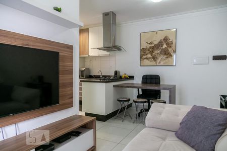 Sala de apartamento para alugar com 2 quartos, 48m² em Jardim Flor da Montanha, Guarulhos