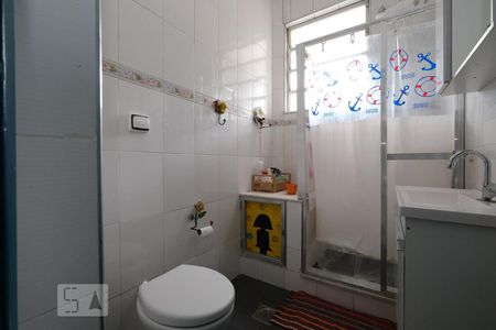 Banheiro Social de apartamento para alugar com 1 quarto, 58m² em Vila Isabel, Rio de Janeiro