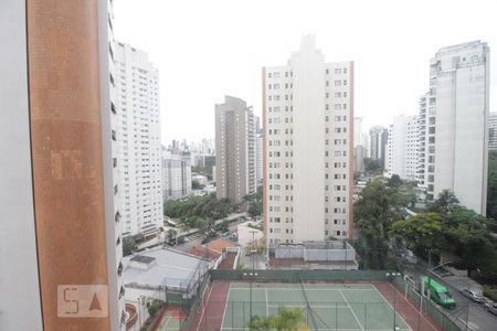 Vista da varanda de apartamento para alugar com 3 quartos, 160m² em Vila Andrade, São Paulo