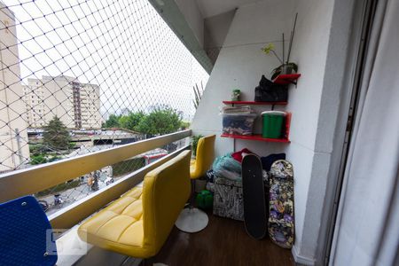 Sacada da sala de apartamento à venda com 3 quartos, 72m² em Vila Siqueira (zona Norte), São Paulo