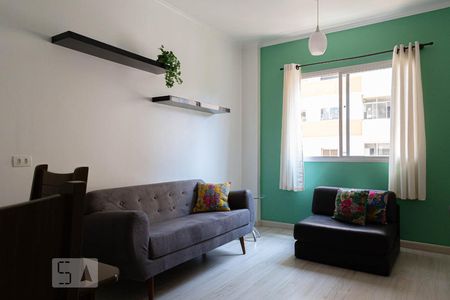 Sala de apartamento para alugar com 1 quarto, 50m² em Consolação, São Paulo