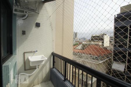 Varanda da Sala de apartamento à venda com 2 quartos, 70m² em Flamengo, Rio de Janeiro