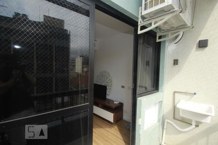Varanda da Sala de apartamento à venda com 2 quartos, 70m² em Flamengo, Rio de Janeiro