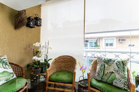 Varanda da Sala de apartamento à venda com 4 quartos, 192m² em Piratininga, Niterói