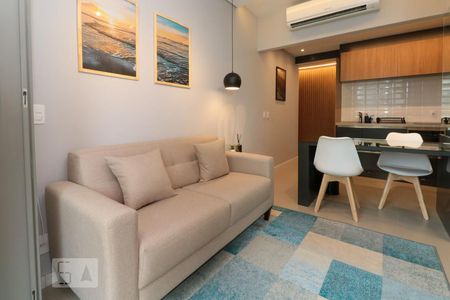 Sala de apartamento para alugar com 1 quarto, 42m² em Pinheiros, São Paulo