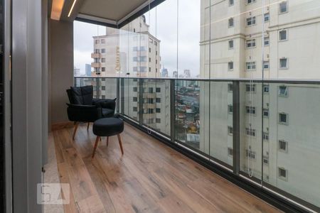 Varanda de apartamento para alugar com 1 quarto, 42m² em Pinheiros, São Paulo