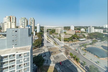 Sacada - Vista de kitnet/studio à venda com 1 quarto, 22m² em Jardim das Acácias, São Paulo