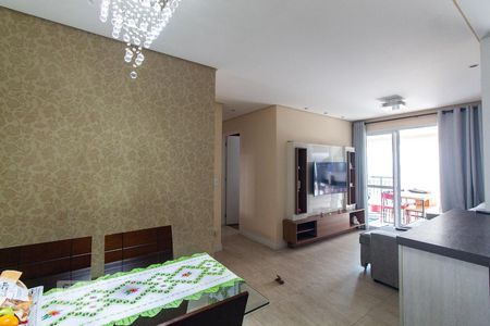 Sala de apartamento à venda com 2 quartos, 66m² em Jardim Piqueroby, São Paulo