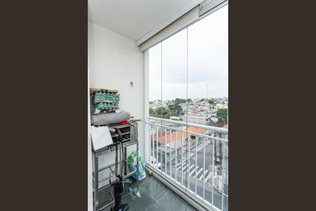 Varanda da Sala de apartamento à venda com 2 quartos, 54m² em Jardim Ângela, São Paulo