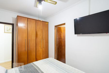 Suíte 1 de apartamento à venda com 3 quartos, 73m² em Vila Scarpelli, Santo André