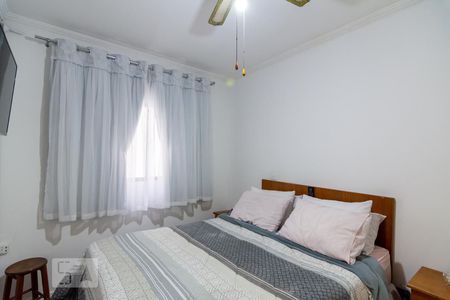 Suíte 1 de apartamento à venda com 3 quartos, 73m² em Vila Scarpelli, Santo André