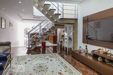 Sala de casa à venda com 5 quartos, 311m² em Campestre, Santo André