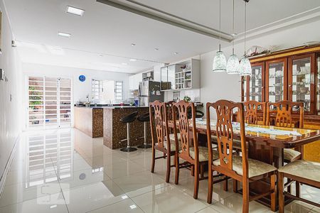 Sala de Jantar de casa à venda com 5 quartos, 311m² em Campestre, Santo André