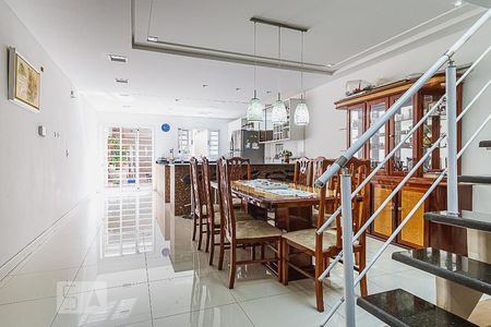 Sala de Jantar de casa à venda com 5 quartos, 311m² em Campestre, Santo André
