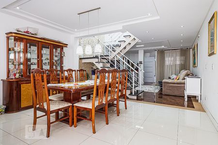 Sala de Jantar de casa à venda com 5 quartos, 311m² em Campestre, Santo André