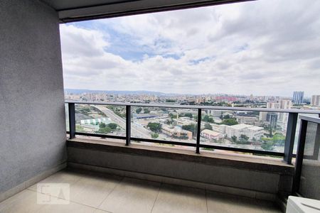 Varanda da Sala de apartamento para alugar com 2 quartos, 69m² em Várzea da Barra Funda, São Paulo