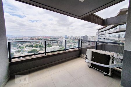 Varanda da Sala de apartamento para alugar com 2 quartos, 69m² em Várzea da Barra Funda, São Paulo