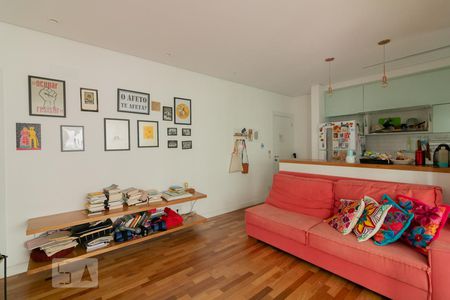 Sala de apartamento para alugar com 2 quartos, 76m² em Moema, São Paulo