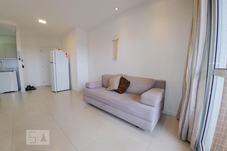 Sala de apartamento para alugar com 1 quarto, 55m² em Ingleses Sul, Florianópolis