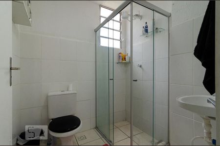 Banheiro Social de apartamento à venda com 2 quartos, 52m² em Vila Oeste, Belo Horizonte