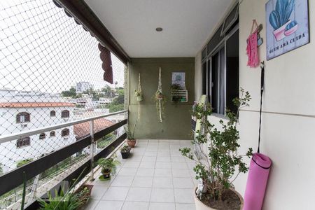 Varanda da Sala de apartamento à venda com 3 quartos, 75m² em Jardim Guanabara, Rio de Janeiro