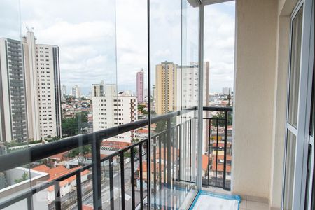 Varanda de apartamento à venda com 1 quarto, 43m² em Vila Santo Estéfano, São Paulo