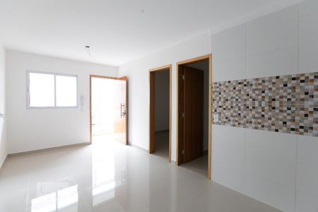Sala/Cozinha de apartamento à venda com 2 quartos, 54m² em Cidade Antônio Estevão de Carvalho, São Paulo