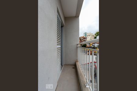 Varanda do Quarto 1 de apartamento à venda com 2 quartos, 52m² em Vila Sao Vicente, São Paulo
