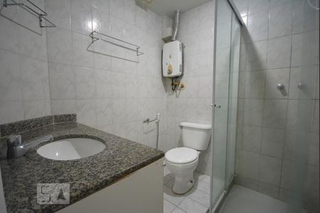 Banheiro Social de apartamento para alugar com 1 quarto, 42m² em Botafogo, Rio de Janeiro