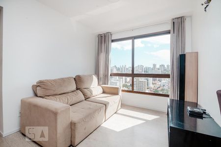 Sala - Vista de apartamento para alugar com 2 quartos, 65m² em Passo da Areia, Porto Alegre