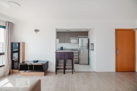 Sala- Detalhe de apartamento para alugar com 2 quartos, 65m² em Passo da Areia, Porto Alegre