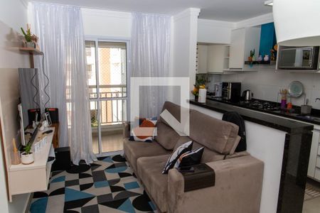 Sala de apartamento para alugar com 2 quartos, 56m² em Centro, Diadema