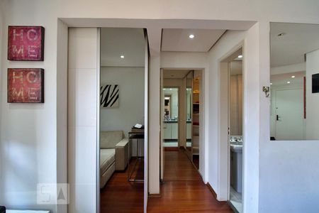 Sala de apartamento para alugar com 2 quartos, 59m² em Vila Andrade, São Paulo