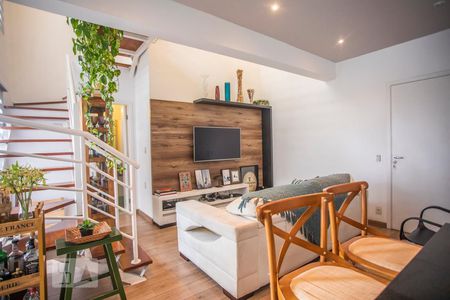 Sala de Estar de apartamento à venda com 1 quarto, 71m² em Vila Guarani (z Sul), São Paulo