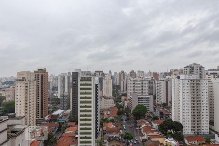 Vista da Sacada de apartamento à venda com 1 quarto, 52m² em Perdizes, São Paulo