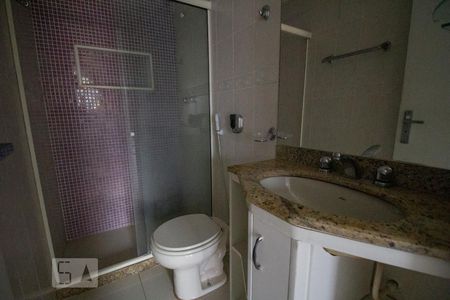 Banheiro da Suíte 1  de apartamento à venda com 2 quartos, 106m² em Recreio dos Bandeirantes, Rio de Janeiro